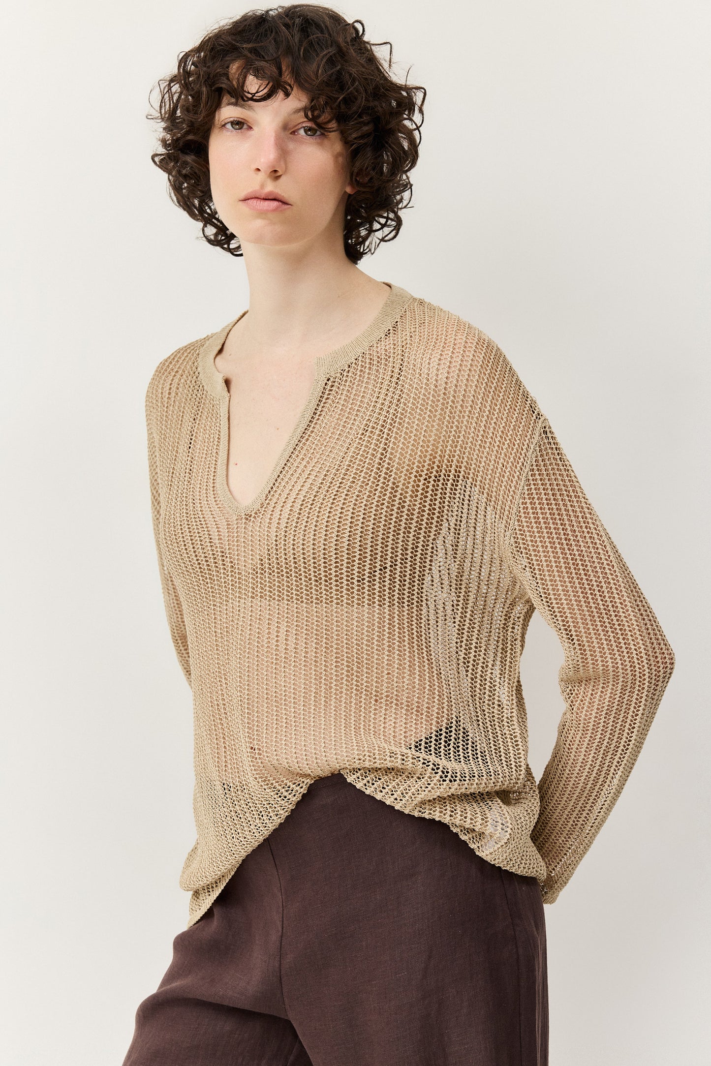 חולצת קרושה של ערב קיץ