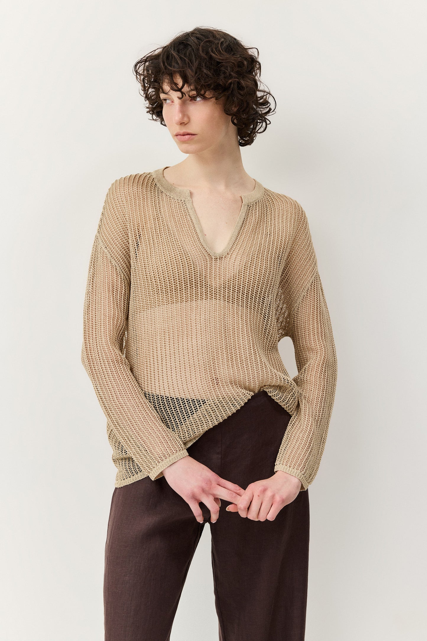 חולצת קרושה של ערב קיץ